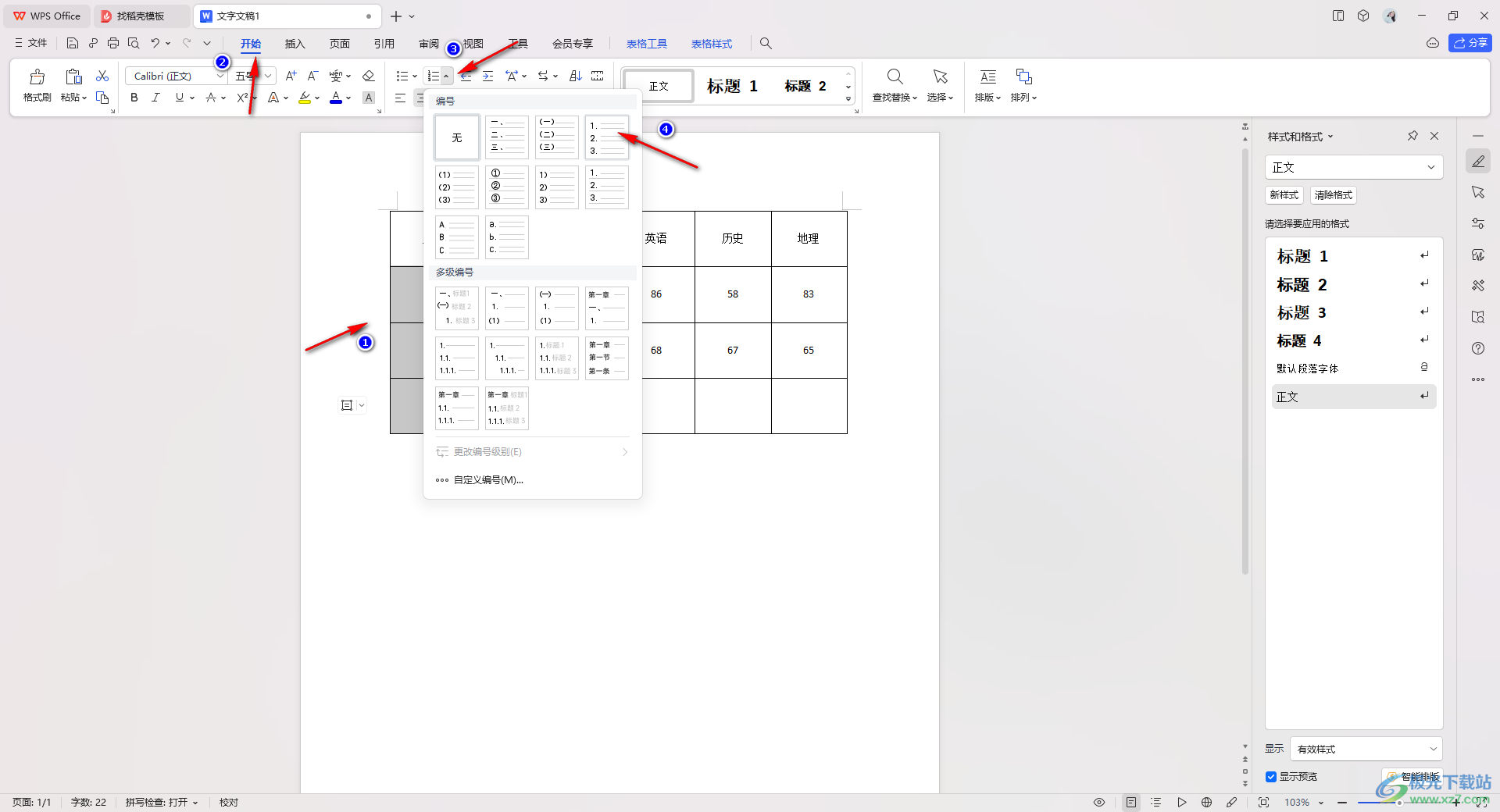 WPS文档序号自动编号终极指南：从入门到精通
